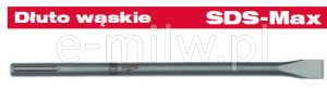 Dłuto SDS-Max 25x400mm Milwaukee (op.20 szt) 4932399303
