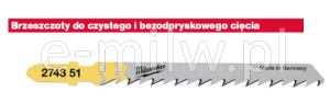 Brzeszczot  75/4.0  T101D   op 5szt.  Milwaukee 4932274351