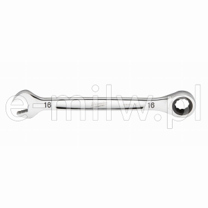 Klucz płasko-oczkowy z grzechotką 16 mm Maxbite 4932471509