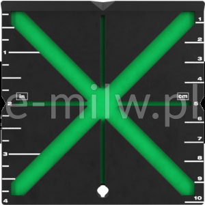 Tarcza celownicza do laserów HI-VIST Milwaukee 4932478108
