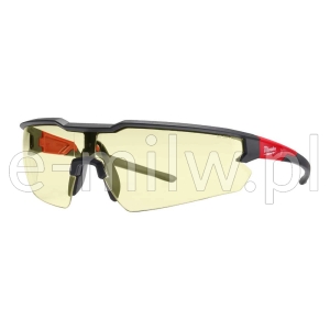 Okulary ochronne szkła żółte Milwaukee 4932478927