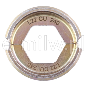 Matryca zaciskowa L22 CU 240 Milwaukee 4932464496