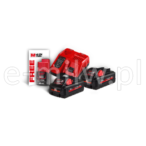 Zestaw akumulatorów 2 x M18 HB 3Ah + ładowarka 4933471071