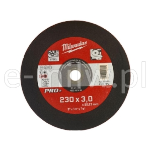 Tarcza do cięcia metalu 230x3.0mm PRO+ Milwaukee 4932451494