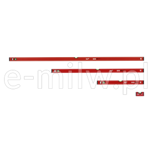 Zestaw poziomic SLIM BOX 10/60/120/180cm Milw 4932478898