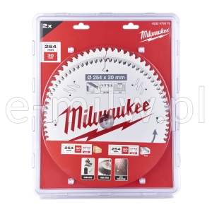Zestaw tarcz do drewna 254x30mm Twin pack 2 szt. 4932479576