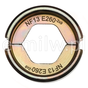 Matryca zaciskowa NF13 E260-2x9 Milwaukee 4932479689