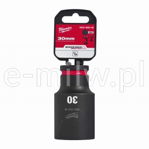 Nasadka udar. 1/2" 30mm długa Milwaukee 4932480348