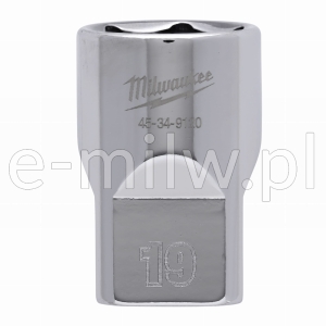 Nasadka 1/2" 19mm standardowa Milwaukee 4932480017