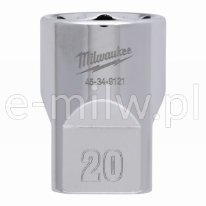 Nasadka 1/2" 20mm standardowa Milwaukee 4932480018