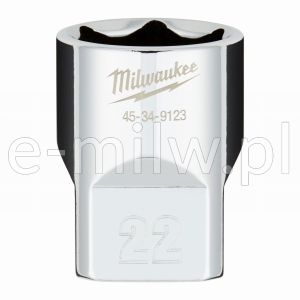 Nasadka 1/2" 22mm standardowa Milwaukee 4932480020