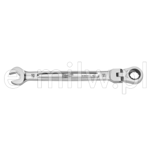 Klucz płasko-oczkowy z ruchomą grzechotką 11 mm 4932480184