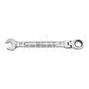 Klucz płasko-oczkowy z ruchomą grzechotką 17 mm 4932480190