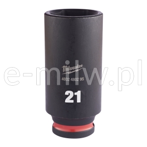 Nasadka udarowa 3/8" 21.0mm długa Milwaukee 4932480295