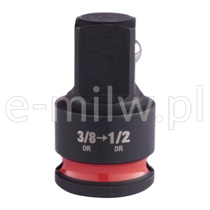 Redukcja 3/8" - 1/2" udarowa  Milwaukee 4932480300