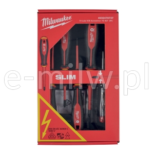 Zestaw wkrętaków VDE 5szt. SL/PZ Milwaukee 4932478737