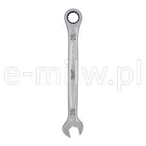 Klucz płasko-oczkowy z grzechotką 25 mm Maxbite 4932480212