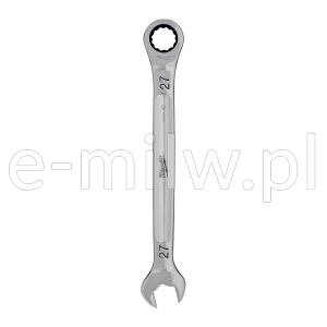 Klucz płasko-oczkowy z grzechotką 27 mm Maxbite 4932480213