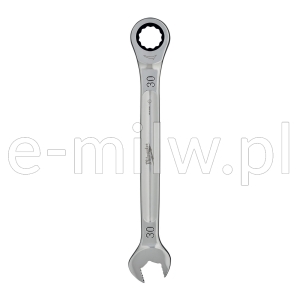 Klucz płasko-oczkowy z grzechotką 30 mm Maxbite 4932480214