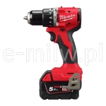 Wiertarko-wkrętarka udarowa M18 BLPDRC-502C 4933492826