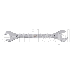 Klucz płaski dwustronny 17x19 mm Milwaukee 4932492726