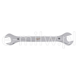 Klucz płaski dwustronny 18x19 mm Milwaukee 4932492727