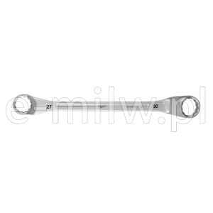 Klucz oczkowy odgięty 27x30 mm Milwaukee 4932492754