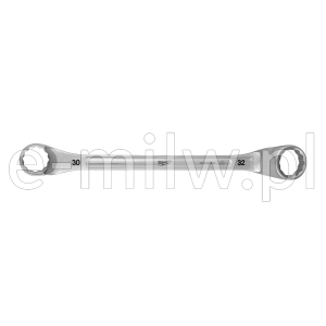 Klucz oczkowy odgięty 30x32 mm Milwaukee 4932492756
