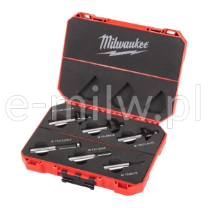 Zestaw frezów HSS  6-12mm (6 szt.) Milwaukee 4932493578