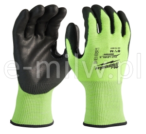 Rękawice robocze  8 / M odblaskowe Milwaukee 4932478131