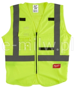 Kamizelka odblaskowa żółta S/M Milwaukee 4932471889