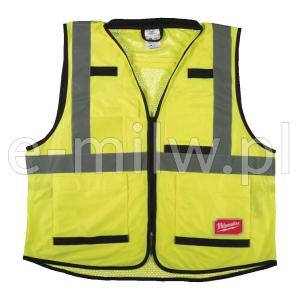 Kamizelka odblaskowa żółta L/XL Milwaukee 4932471896