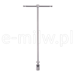 Klucz nasadowy typu T HEX przegubowy 17mm Milwaukee 4932492686