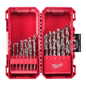 Wiertła do metalu HSS-G 1-10mm (19 szt.) Milwaukee 4932493869