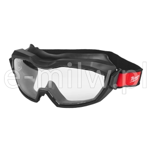 Okulary ochronne gogle szerokie wentylowane Milwaukee 4932493435