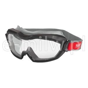 Okulary ochronne gogle szerokie niewentylowane Milwaukee 4932493437