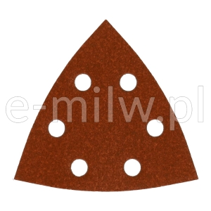 Pap. trójkąt czep.  93x93 Gr240 op.10 szt. Milwaukee 4932492274