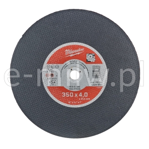 Tarcza do cięcia metalu 350x4.0mm PRO+ Milwaukee 4932471989