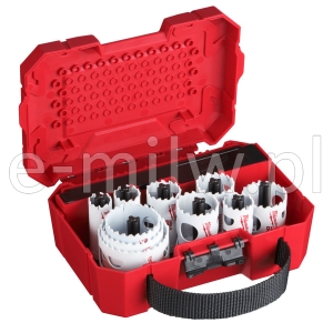 Zestaw otwornic bimetalowy 14 szt. Milwaukee 49224152
