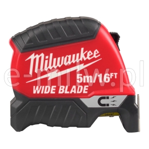 Miara zwijana szeroka magnetyczna Wide Blade  5m/16" Gen 2 Milwaukee 4932499208
