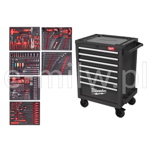 Wózek narzędziowy 69cm/27" 337 elementów szary Milwaukee 4932500746