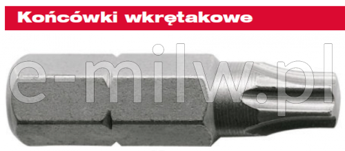 KOŃCÓWKA WKRĘTAKOWE TORX MILWAUKEE.png