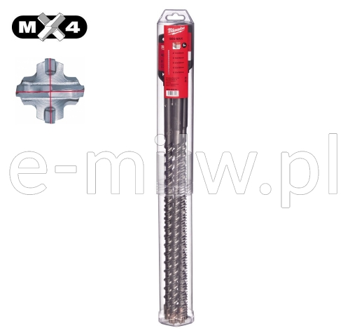 Wierta SDS-Max 4-ostrzowe 5 sztuk Milwaukee.jpg