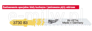 Brzeszczot  60/1.9  SPECIAL  op 5szt.  Milwaukee 4932373083