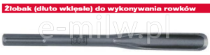 Dłuto SDS-Max Bruzdownik 26x300 Milwaukee 4932343740