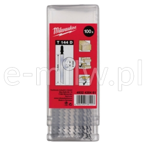 Brzeszczot  75/4.0  T144D  op 100szt.  Milwaukee 4932430461