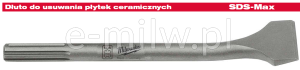 Dłuto SDS-Max  80X300 wygięte Milwaukee 4932399234